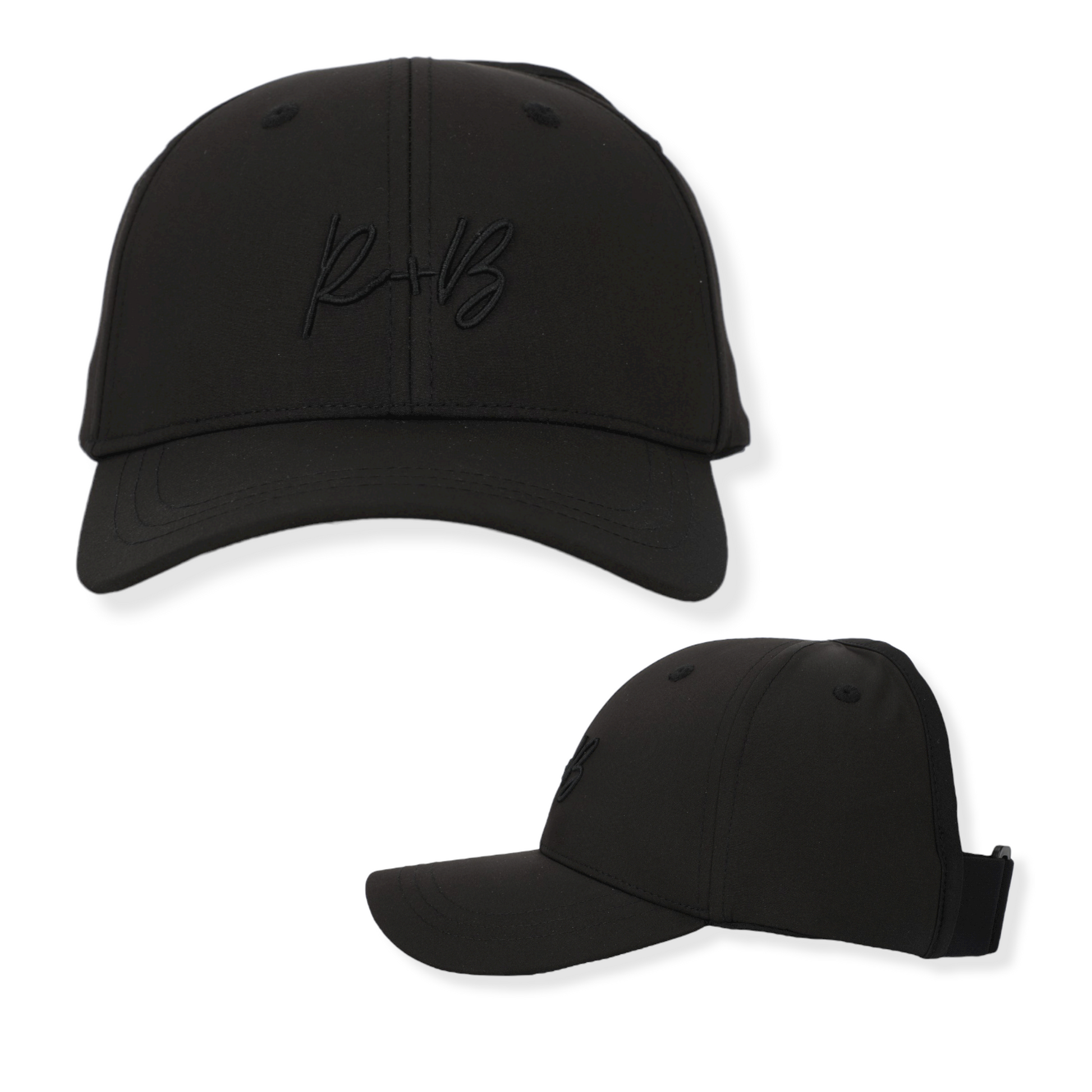 Road and Beach black open women's sports cap