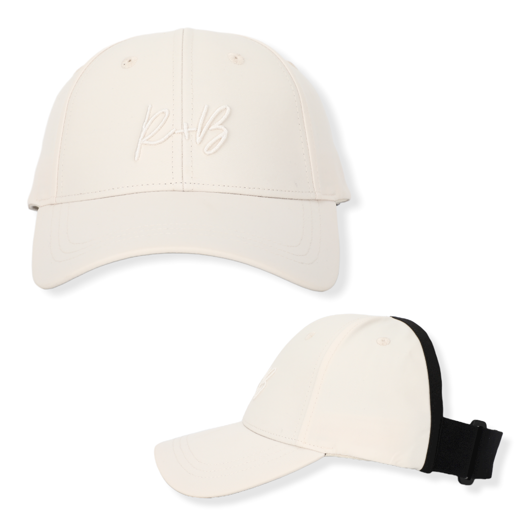 R&B Cap - Cream with Black Rim – Road and Beach display picture 1